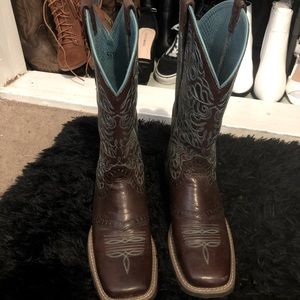 Ariat square toe boots